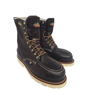 Thorogood Men's 8 "Steel Toe Moc Toe WP (USA) Work Boot 804-4941 Brown 9.5 2E